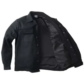 West Coast Choppers Wool Lined Plaid Jacke schwarz 3XL