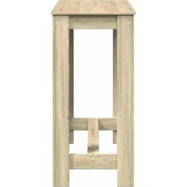 vidaXL Bartisch Sonoma-Eiche 102 x 50 x 103,5 cm Braun