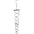 Spetebo Windspirale Twister 20 cm Silber