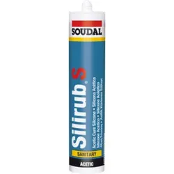 Soudal Silikon Nasszelle Silirub S weiss 300 ml