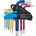 BGS Winkelschlüssel-Satz Multicolour kurz Innensechskant 1,5-10 mm 9-tlg. (74451)
