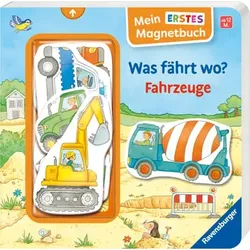 Ravensburger Mein erstes Magnetbuch: Was fährt wo? Fahrzeuge