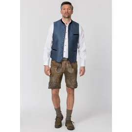 Stockerpoint Trachtenweste Amato blau 56