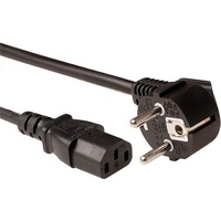 Act Powercord LSZH mains connector CEE7/7 male (angled) (1.50