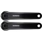 Shimano Unisex – Erwachsene Steps Kurbelarmsatz, schwarz, 175 mm