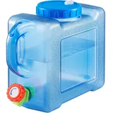 Trintion Wasserkanister mit Hahn und Schraubdeckel Wasserbehälter Trinkwasser Behälter, Wassertank für Wandern Camping Picknick Wohnwagen (5L)