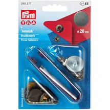 Prym Anorak 20 mm, flach matt, brüniert