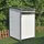 Melko Mülltonnenbox Einzelbox 73 x 85 x 127 cm grau