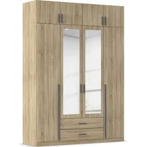 Rauch Wäscheschrank GAMMA 181 x 248 x 54 cm Eiche
