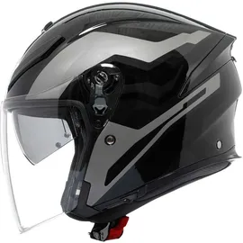 AGV K5 Jet Evo Tune, Jethelm - Grau/Schwarz / L