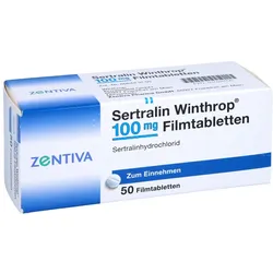 Sertralin Winthrop 100 mg Filmtabletten 50 St