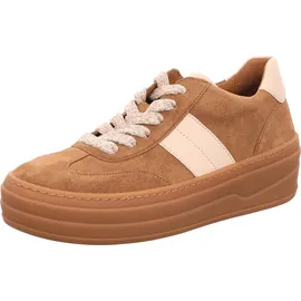 Gabor Damen Plateau-Sneaker Braun 38