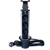 IN Ausziehbare Steckerleiste - 3 Steckdosen