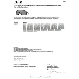 OAKLEY Sutro schwarz