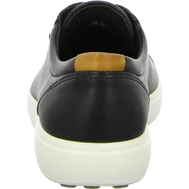 ECCO Herren Soft 7 Sneaker, Black, 46