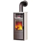 Hark Opera-B Kaminofen Kachel creme-weiß 7 kW