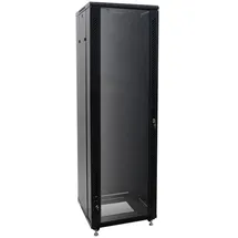 Roadinger SSC-28 Stahlschrank mit Glastür 28HE