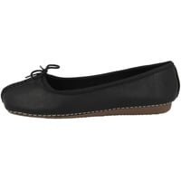 CLARKS Freckle Ice Ballerinas Black Leather 42