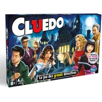 Hasbro -satz Gesellschaft Cluedo - Die Spiel Der Große Zeitdetektive 8+
