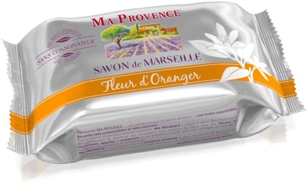 MA PROVENCE® Savon de Marseille Fleur d’Oranger 100 g savon