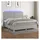 vidaXL Boxspringbett 200 x 200 cm Hellgrau