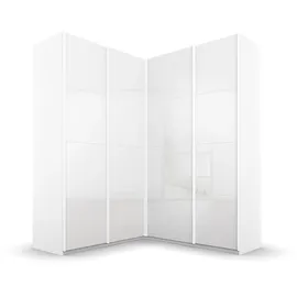 Rauch Quadra Eckschrank inkl. Türendämpfer weiß