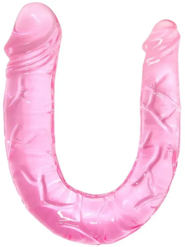 BAILE - DOPPEL DONG DOPPEL ROSA DILDO