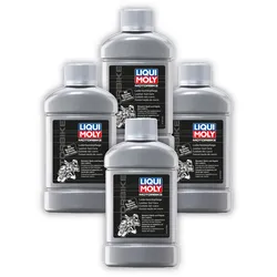 4x 250ml LIQUI MOLY 1601 Motorbike Leder-Kombi-Pflege Lederpflege Kombipflege