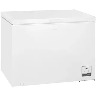 GGV Exquisit exquisit Gefriertruhe »GT300-050C weiss«, 83,5 cm hoch, 105,5 cm breit, silberfarben