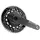 Sram Force Axs E1 Dub Threaded Kurbelgarnitur Mit Leistungsmesser - Black - 175 mm