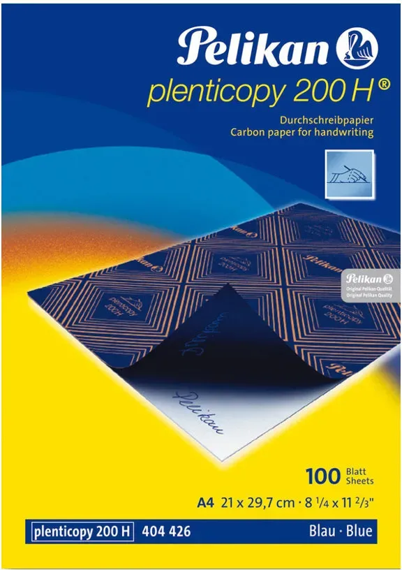 Preisvergleich Produktbild Pelikan Plenticopy 200 H - Kohlepapier - 100 Blatt