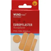 Wundmed Europflaster Wundpflaster beige 20 St.