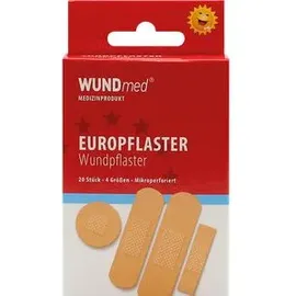 Wundmed Europflaster Wundpflaster beige 20 St.