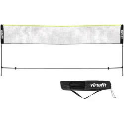 Badminton- und Tennisnetz - 510 cm - Inklusive Tragetasche SCHWARZ No Size