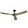 Klarstein 152 cm Deckenventilator Nussbaum