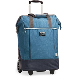 Punta  Big Wheel Einkaufstrolley 62 cm   2 Rollen 40 l - Blau