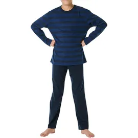 SCHIESSER Jungen Schlafanzug Set lang - 100% Organic Bio Baumwolle - Größe 140 bis 176