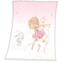Herding Little Fairy Fleecedecke, 130x160 cm, 100% Polyester, Fleece, Pink