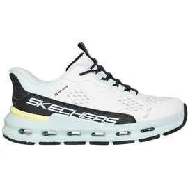 SKECHERS Glide-Step + Vista Lane Kinder Weiß/Schwarz/Türkis 27
