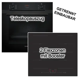 Siemens Herdset PYROLYSE + PKM Induktionskochfeld rahmenlos 60cm