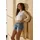 LAURA SCOTT Damengürtel Leder beige 125