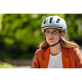ABUS Fahrradhelm PURL-Y – geeignet für E-Bike und S-Pedelec – stylisher NTA-Schutzhelm für Erwachsene und Jugendliche – Hellblau, Größe M