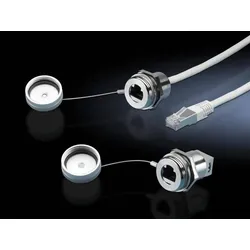 Rittal SZ 2482.730 RJ45 Einbaumodul Messing 1 St.