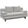 'massivart' Schlafsofa Cord 2-Sitzer Beige