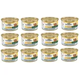 GOURMET Gold Succulent Delights Nassfutter mit Meeresfisch adulte Katzen 12x85g