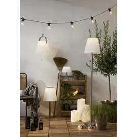 Star Trading LED Solar-Outdoor-Lichterkette Acryl 180 cm 10-tlg Bunt
