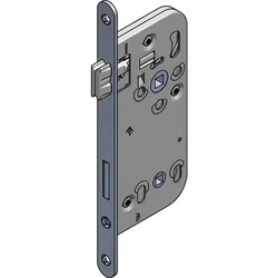 WG Magnetfallenschloss 340 RNM WC ohne Schließblech, DM 50, VK 8, 5 mm