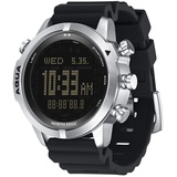 TPWEWRX Tauchcomputeruhr 100M wasserdichte Outdoor Sport Digitaluhren für Herren Tauchen Armbanduhr Uhren mit Kompass Höhe Luftdruck Wassertemperatur Messung Tauchprotokoll (Black)