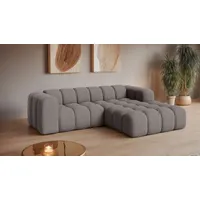 OTTO home Ecksofa OTTO HOME "KALLIE L-Form, 248 cm - OTTO. Verlässliche Qualität.", beige (taupe), B:248cm H:72cm T:186cm, 100% Polyester, Sofas, Ecksofa, Bubble Optik, moderne Steppung, hoher Sitzkomfort