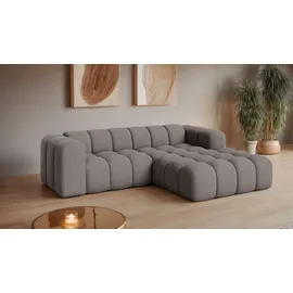 OTTO home Ecksofa OTTO HOME "KALLIE L-Form, 248 cm - OTTO. Verlässliche Qualität.", beige (taupe), B:248cm H:72cm T:186cm, 100% Polyester, Sofas, Ecksofa, Bubble Optik, moderne Steppung, hoher Sitzkomfort